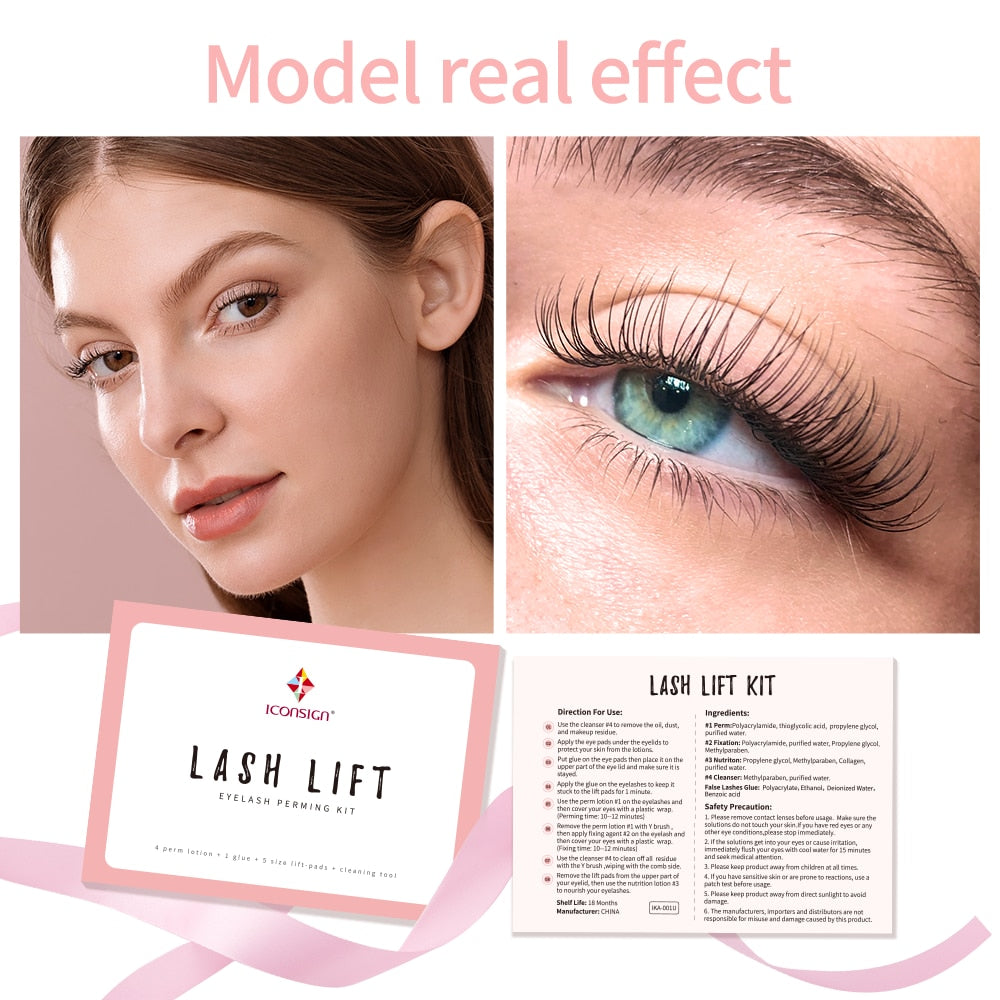 ICONSIGN Lash Lift Kit Lifting Eyelash