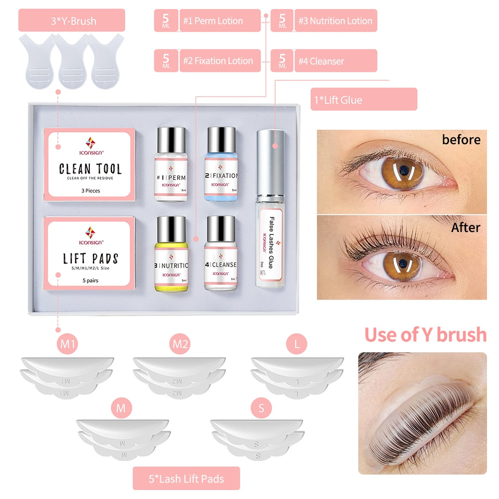 ICONSIGN Lash Lift Kit Lifting Eyelash